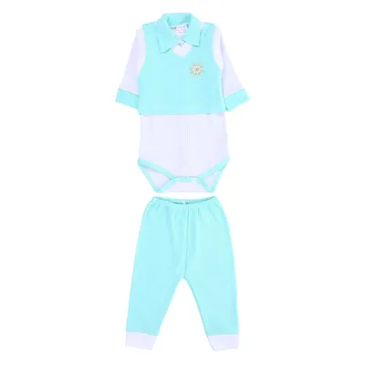 Pagão Radani Colete Com Aplique - 3 Peças