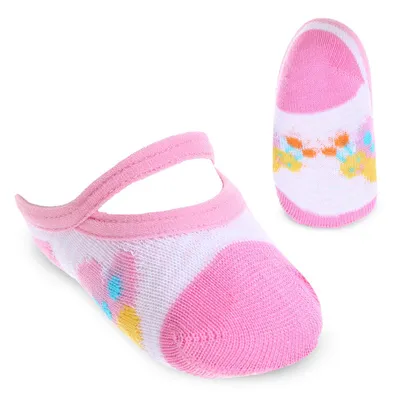 Meia Sapatilha Bebê Duck Estampa Sortida