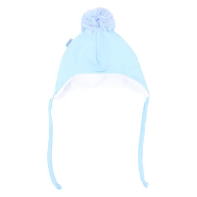 Touca Bebê Everly Térmica Lisa Pompom Touca Bebê Everly Térmica Lisa Pompom