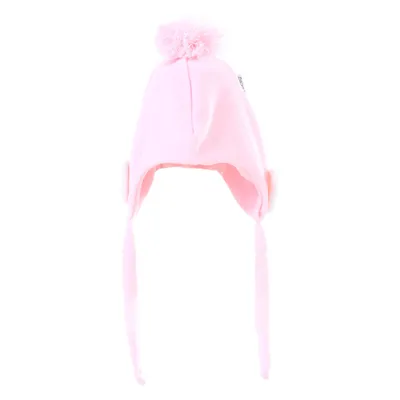 Touca Bebê Everly Ursinho E Pompom Touca Bebê Everly Ursinho E Pompom