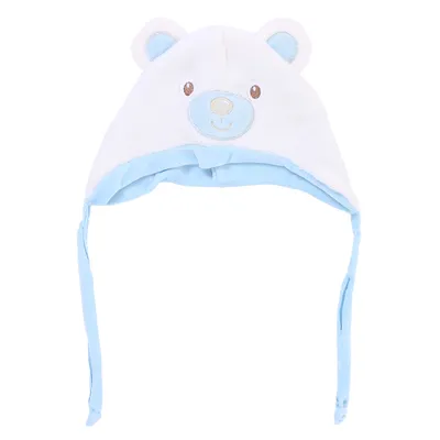 Touca Bebê Everly Fleece Urso Orelhinhas