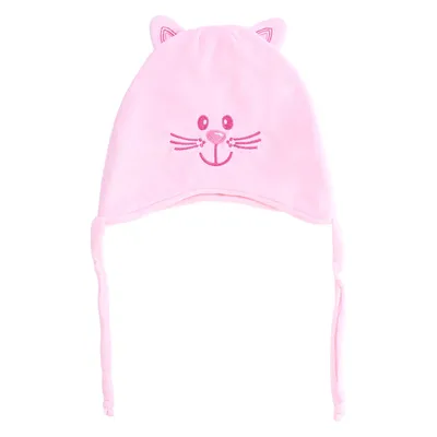 Touca Bebê Everly Plush Gatinho Orelhinhas Touca Bebê Everly Plush Gatinho Orelhinhas