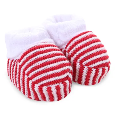 Sapatinho Bebê Everly Tricot Listrado