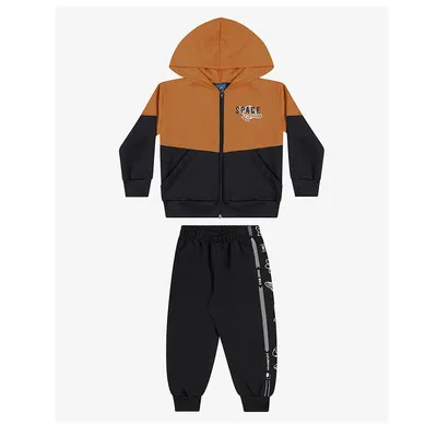 Conjunto Infantil Reirex Moletom Estampa Space Conjunto Infantil Reirex Moletom Estampa Space