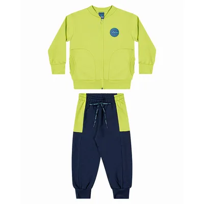 Conjunto Infantil Reirex Moletom Estampa Space Conjunto Infantil Reirex Moletom Estampa Space