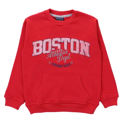 Conjunto Infantil Vrasalon Moletom Estampa Boston Conjunto Infantil Vrasalon Moletom Estampa Boston