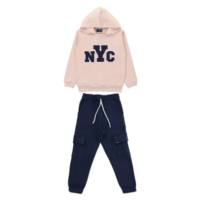 Conjunto Infantil Vrasalon Moletom Bordado NYC Conjunto Infantil Vrasalon Moletom Bordado NYC
