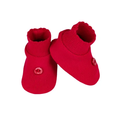 Sapatinho Bebê Sanches Acrílico Com Detalhe Botão Sapatinho Bebê Sanches Acrílico Com Detalhe Botão