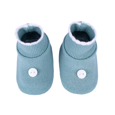 Sapatinho Bebê Sanches Acrílico Com Detalhe Botão Sapatinho Bebê Sanches Acrílico Com Detalhe Botão