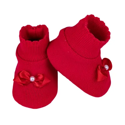 Sapatinho Bebê Sanches Acrílico Laço Dobradura Sapatinho Bebê Sanches Acrílico Laço Dobradura