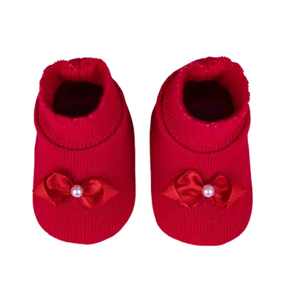 Sapatinho Bebê Sanches Acrílico Laço Dobradura Sapatinho Bebê Sanches Acrílico Laço Dobradura