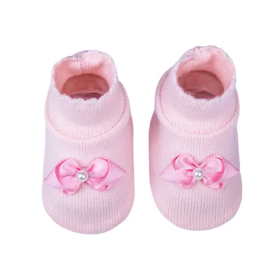 Sapatinho Bebê Sanches Acrílico Laço Dobradura Sapatinho Bebê Sanches Acrílico Laço Dobradura