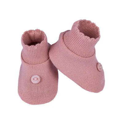 Sapatinho Bebê Sanches Acrílico Com Detalhe Botão Sapatinho Bebê Sanches Acrílico Com Detalhe Botão