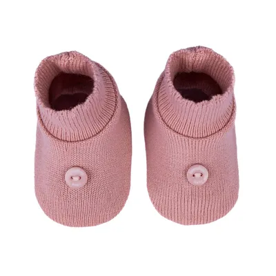 Sapatinho Bebê Sanches Acrílico Com Detalhe Botão Sapatinho Bebê Sanches Acrílico Com Detalhe Botão