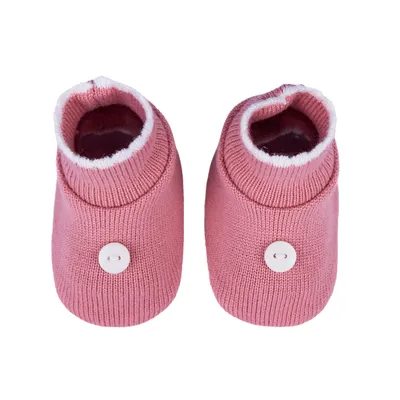 Sapatinho Bebê Sanches Acrílico Com Detalhe Botão Sapatinho Bebê Sanches Acrílico Com Detalhe Botão