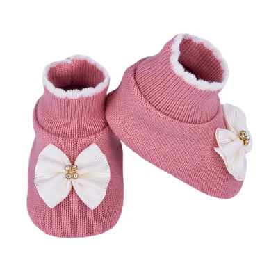 Sapatinho Bebê Sanches Acrílico Laço Gorgorão Sapatinho Bebê Sanches Acrílico Laço Gorgorão
