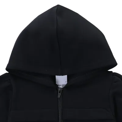 Jaqueta Infantil Malwee Moletom Flanelado Com Capuz Jaqueta Infantil Malwee Moletom Flanelado Com Capuz