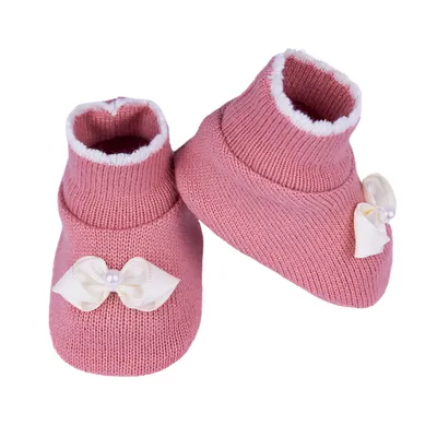 Sapatinho Bebê Sanches Acrílico Laço Dobradura Sapatinho Bebê Sanches Acrílico Laço Dobradura