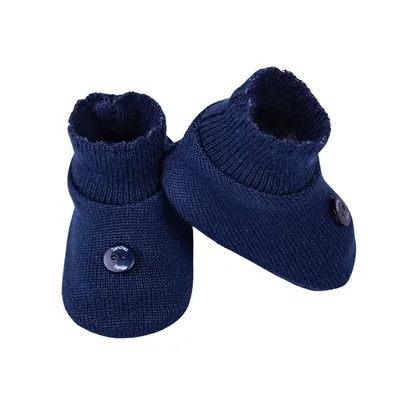 Sapatinho Bebê Sanches Acrílico Com Detalhe Botão Sapatinho Bebê Sanches Acrílico Com Detalhe Botão