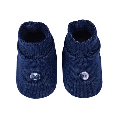 Sapatinho Bebê Sanches Acrílico Com Detalhe Botão Sapatinho Bebê Sanches Acrílico Com Detalhe Botão