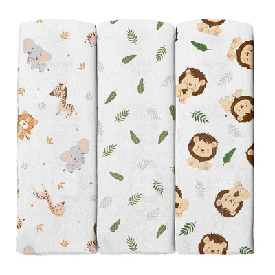 Kit Cueiro Bublim Estampado - 3 Peças