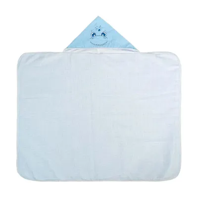 Toalha Com Capuz Bublim Com Forro Fralda E Bordado Dino