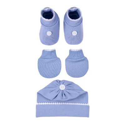Kit Enxoval Sanches Botão - 3 Peças Kit Enxoval Sanches Botão - 3 Peças