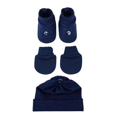 Kit Enxoval Sanches Botão - 3 Peças Kit Enxoval Sanches Botão - 3 Peças