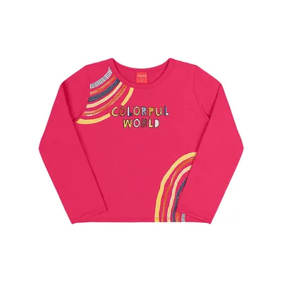 Conjunto Infantil Kely Kety Moletom Estampado Conjunto Infantil Kely Kety Moletom Estampado