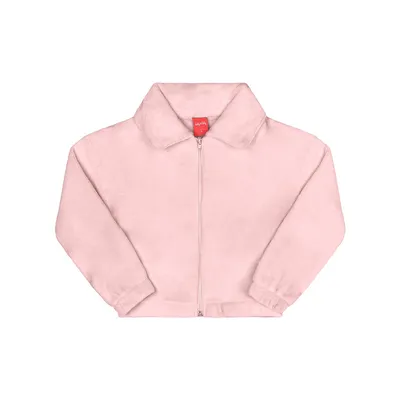 Jaqueta Infantil Kely Kety Pelúcia Liso Jaqueta Infantil Kely Kety Pelúcia Liso