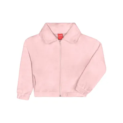Jaqueta Infantil Kely Kety Pelúcia Liso Jaqueta Infantil Kely Kety Pelúcia Liso