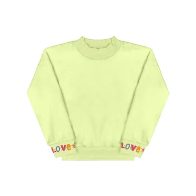 Blusão Infantil Kely Kety Pelúcia Estampa Punho Blusão Infantil Kely Kety Pelúcia Estampa Punho