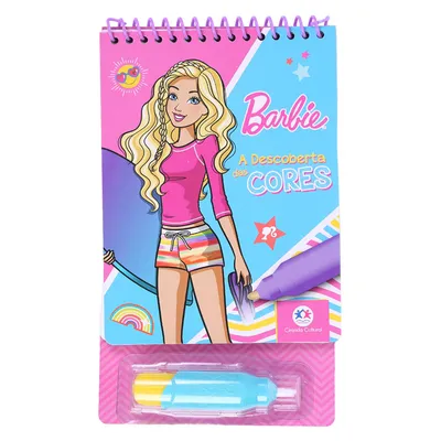 Livro Colorindo Com Água Ciranda Cultural Barbie Livro Colorindo Com Água Ciranda Cultural Barbie