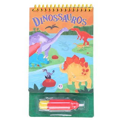 Livro Colorindo Com Água Ciranda Cultural Dinossauros Livro Colorindo Com Água Ciranda Cultural Dinossauros