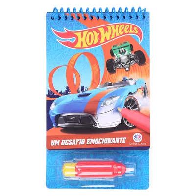 Livro Colorindo Com Água Ciranda Cultural Hot Wheels Livro Colorindo Com Água Ciranda Cultural Hot Wheels