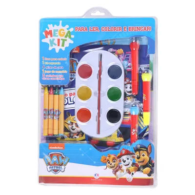 Livro Infantil Ciranda Cultural Mega Kit Patrulha Canina Livro Infantil Ciranda Cultural Mega Kit Patrulha Canina
