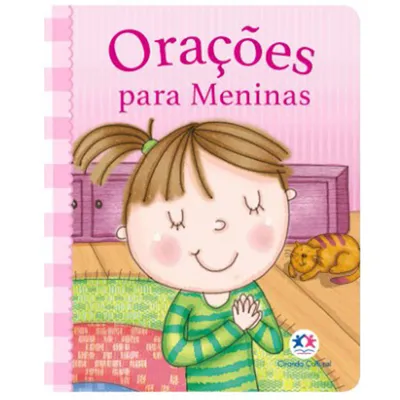 Livro Infantil Ciranda Cultura Almofadado Orações Meninas Livro Infantil Ciranda Cultura Almofadado Orações Meninas