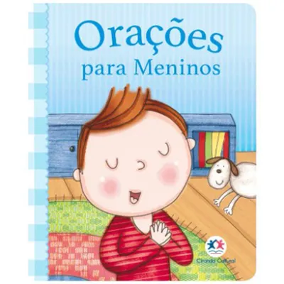 Livro Infantil Ciranda Cultura Almofadado Orações Meninos Livro Infantil Ciranda Cultura Almofadado Orações Meninos