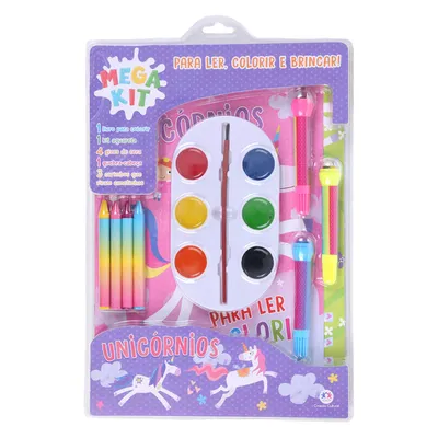 Livro Infantil Ciranda Cultural Mega Kit Unicórnios