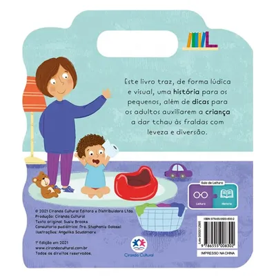 Livro Infantil Ciranda Cultural Cartonado Com Alça Livro Infantil Ciranda Cultural Cartonado Com Alça