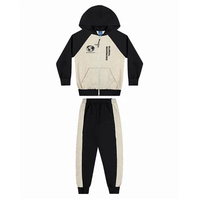 Conjunto Infantil Reirex Moletom Estampa Global Conjunto Infantil Reirex Moletom Estampa Global