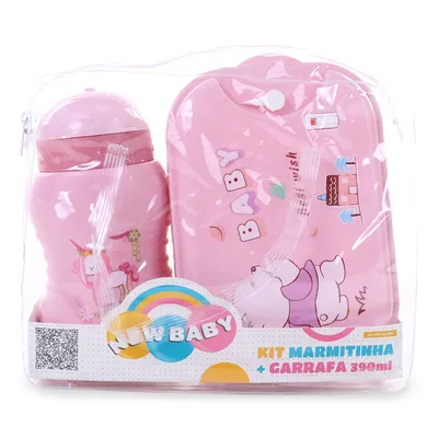 Kit Refeição New Baby Marmitinha - 4 Peças