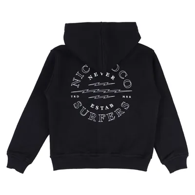 Jaqueta Infantil Nicoboco Moletom Com Capuz E Estampa Costas