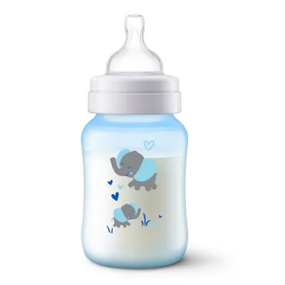 Mamadeira Avent Clássica Anti-Colic Elefante 260ml Mamadeira Avent Clássica Anti-Colic Elefante 260ml
