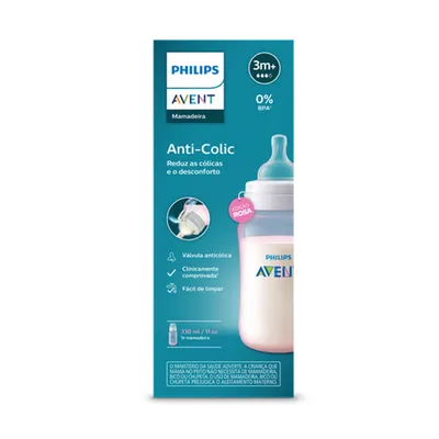 Mamadeira Avent Clássica Anti-Colic 330ml