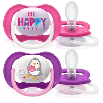 Kit Chupeta Avent Ultra Air 6 A 18 Meses - 2 Peças