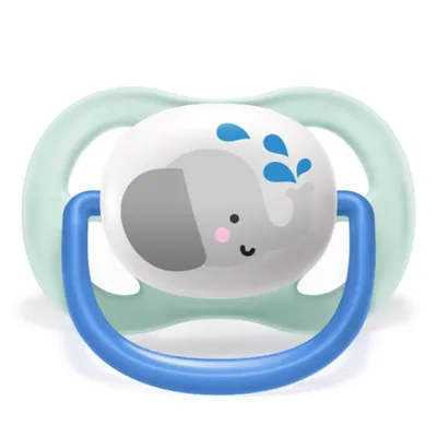 Chupeta Avent Ultra Air 0 A 6 Meses Elefante