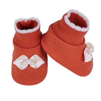 Sapatinho Bebê Sanches Acrílico Laço Dobradura Sapatinho Bebê Sanches Acrílico Laço Dobradura