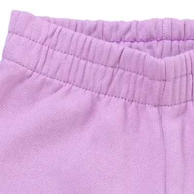 Calça Infantil Solinho Menina Moletom Básica Com Punho Calça Infantil Solinho Menina Moletom Básica Com Punho