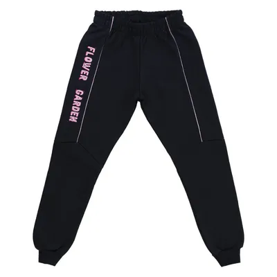 Calça Infantil Soletex Menina Moletom Com Escrita Lateral